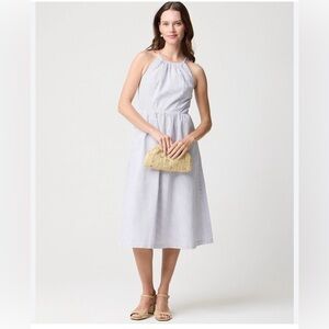 J Crew Strappy Seersucker size 4 NWOT dress